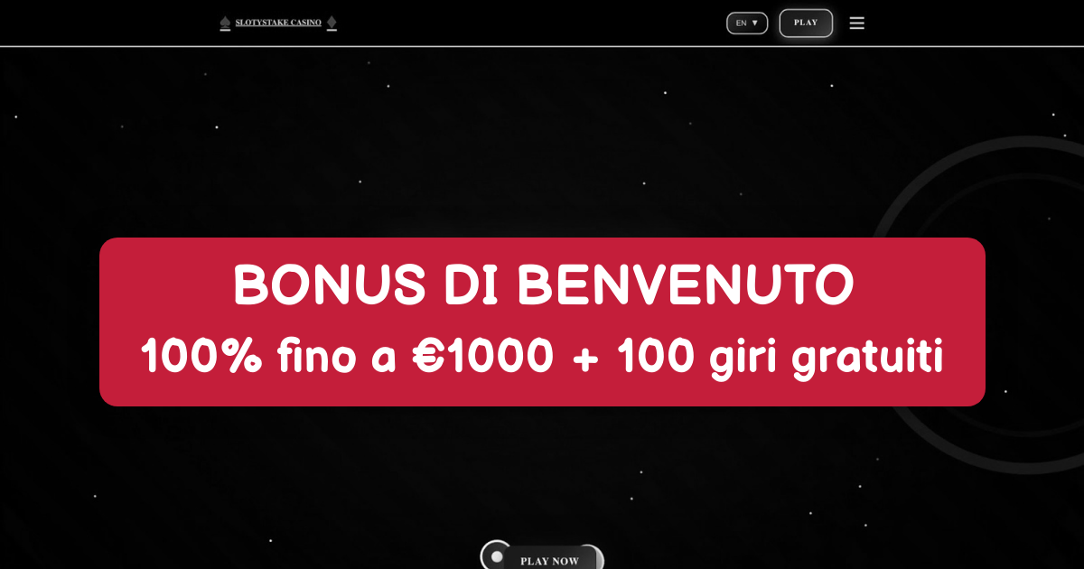 SlotyStake Casino Italia